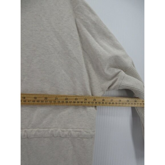 Varley Sweater Large White Pullover Turtleneck Oversized Belted - Picture 6 of 12